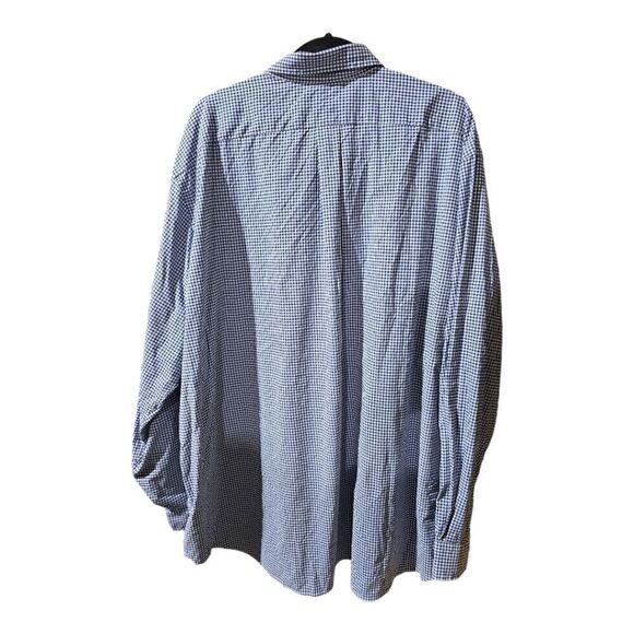 RALPH LAUREN Performance Checkered Polo Button Down Shirt - 3XB - Picture 2 of 7